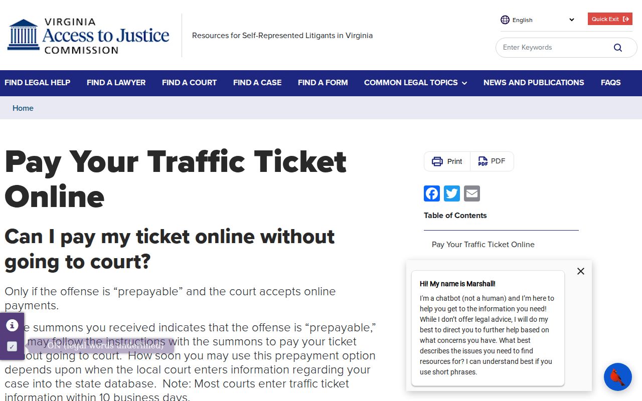 Carroll County traffic warrant records: official Virginia ticket payment guidance