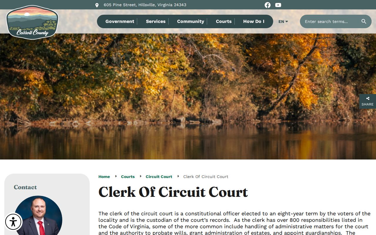 Carroll County warrant search: Circuit Court records information