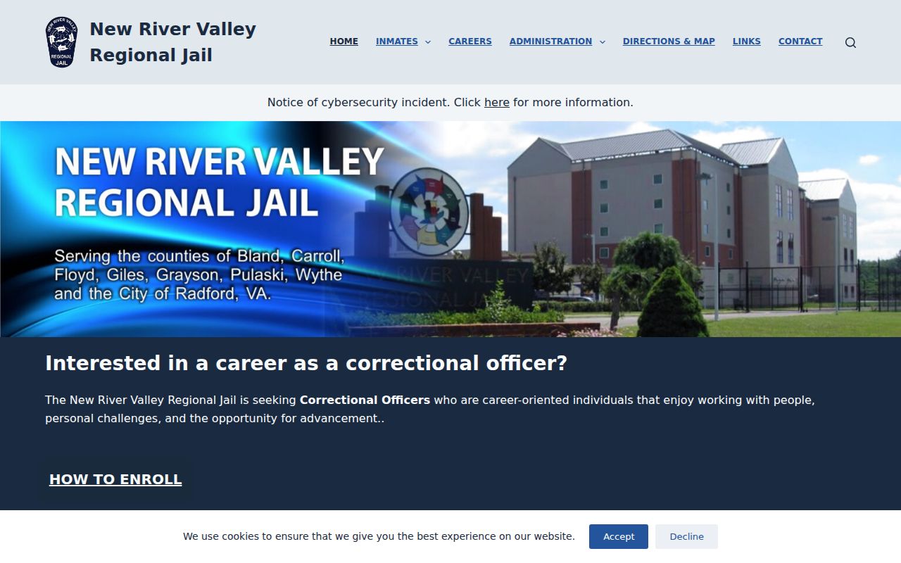 Carroll County arrest warrant bond questions: regional jail information
